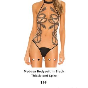 Medusa bodysuit (see through) revolve size S